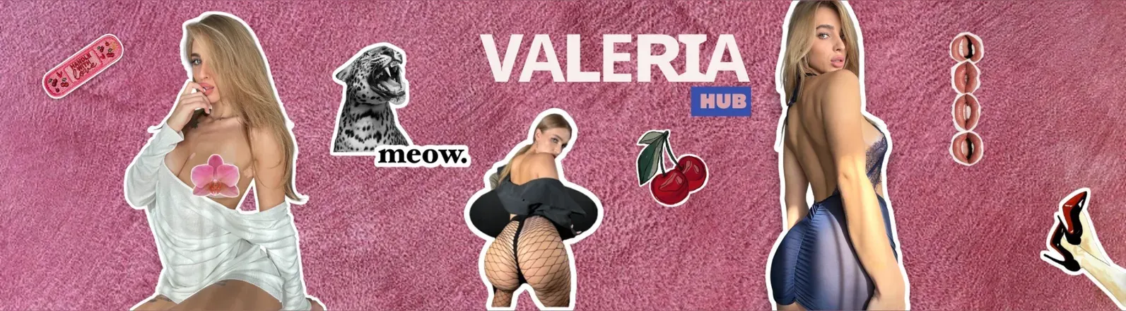 OnlyFans account  cutievaleriaaaa header 2