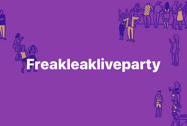 OnlyFans cuenta freakfeetliveparty header 2