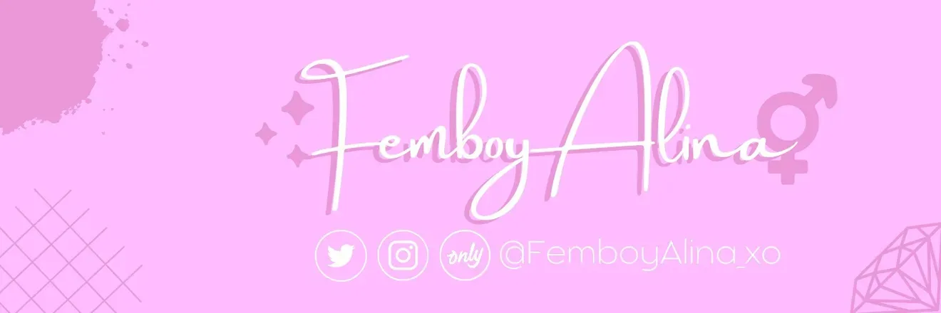 OnlyFans cuenta femboyalina_xo header 2