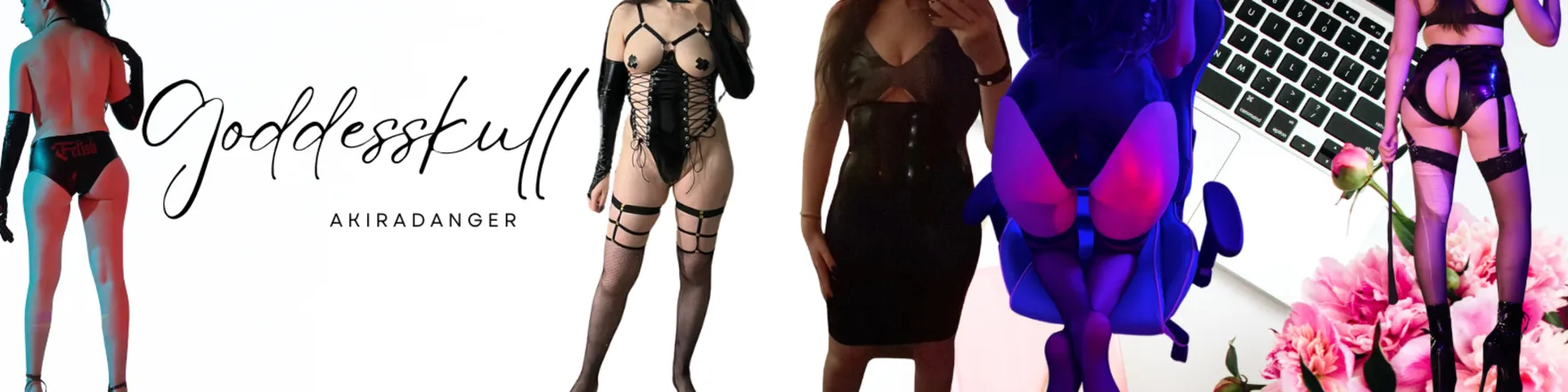 OnlyFans cuenta akiradanger_goddesskull header 2