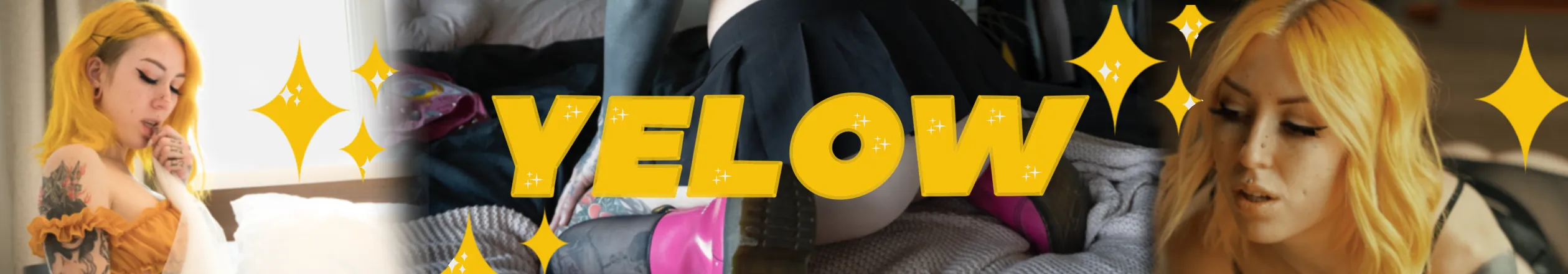 OnlyFans account  helloyelow header 2