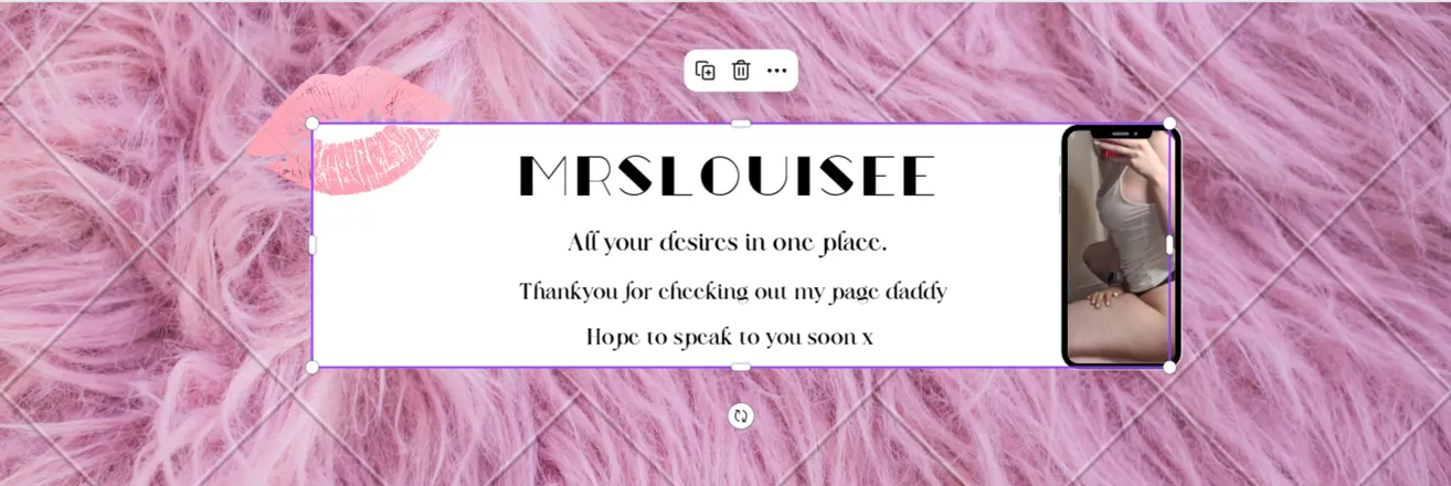 OnlyFans cuenta mrslouisee header 2