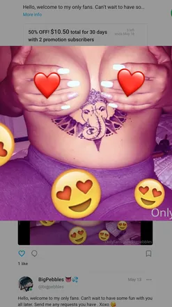OnlyFans cuenta bigpebbles header 2