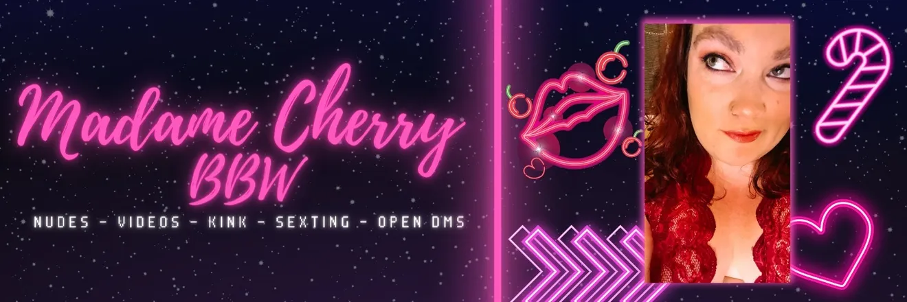 OnlyFans cuenta madamecherrybbw header 2
