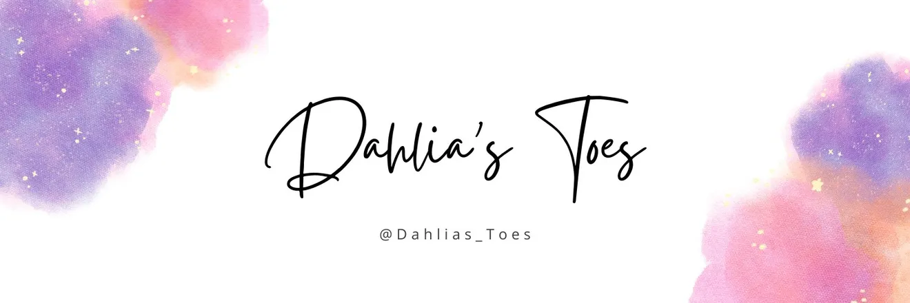 OnlyFans cuenta dahlias_toes header 2