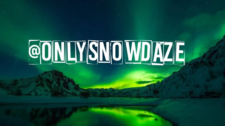 OnlyFans cuenta onlysnowdaze header 2