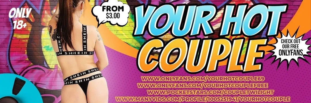 OnlyFans cuenta yourhotcouplefree header 2
