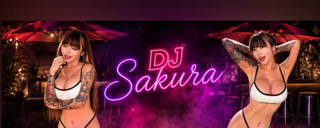 OnlyFans account  djsakuraaaa header 2