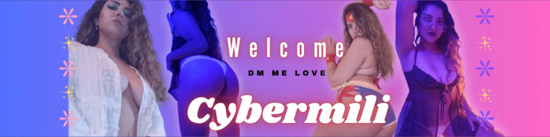 OnlyFans cuenta cybermili header 2