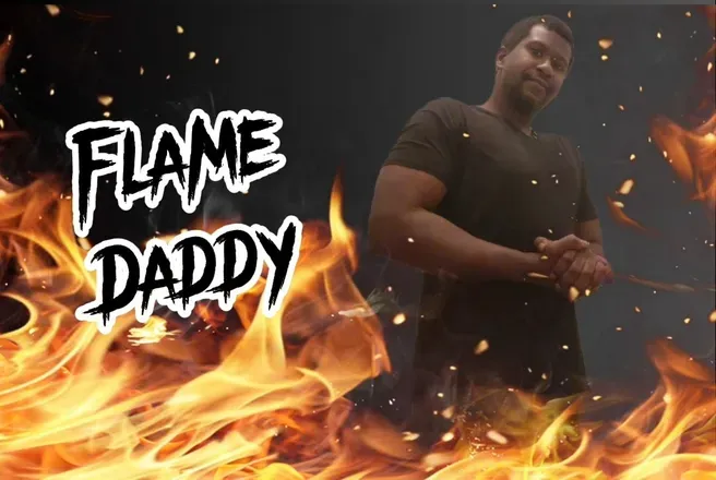 OnlyFans account  flame_daddy header 2