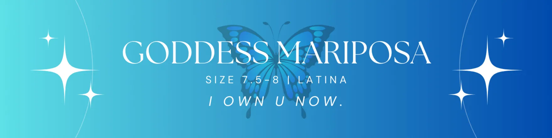 OnlyFans cuenta piesmariposa header 2