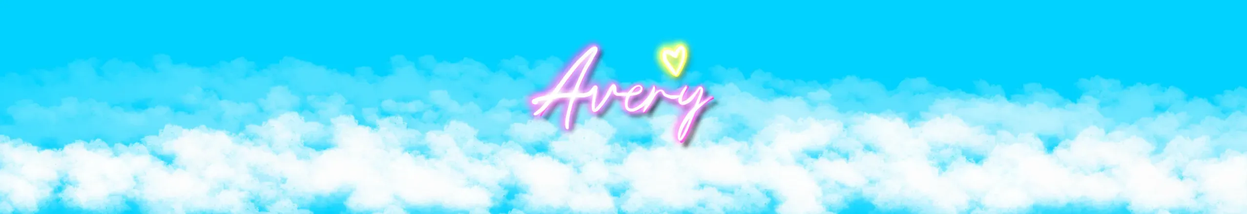 OnlyFans account  averyclouds header 2