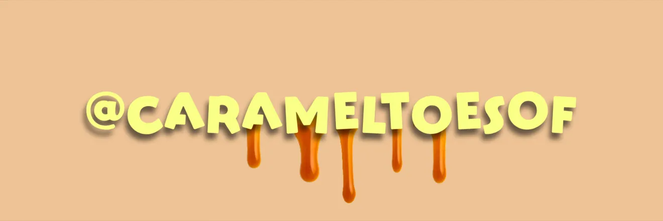 OnlyFans cuenta carameltoesof header 2