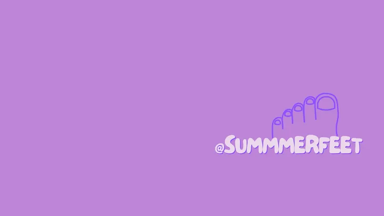 OnlyFans cuenta summmerfeet header 2