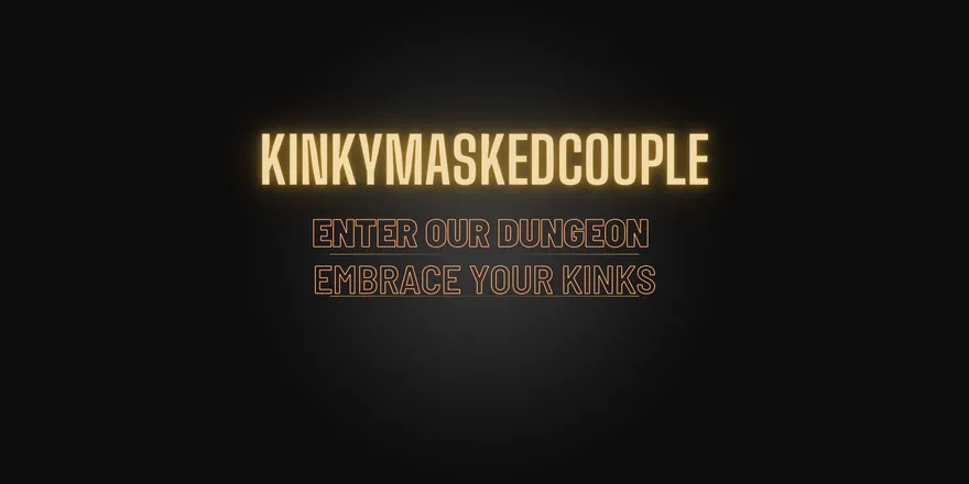 OnlyFans cuenta kinkymaskedcouple96 header 2