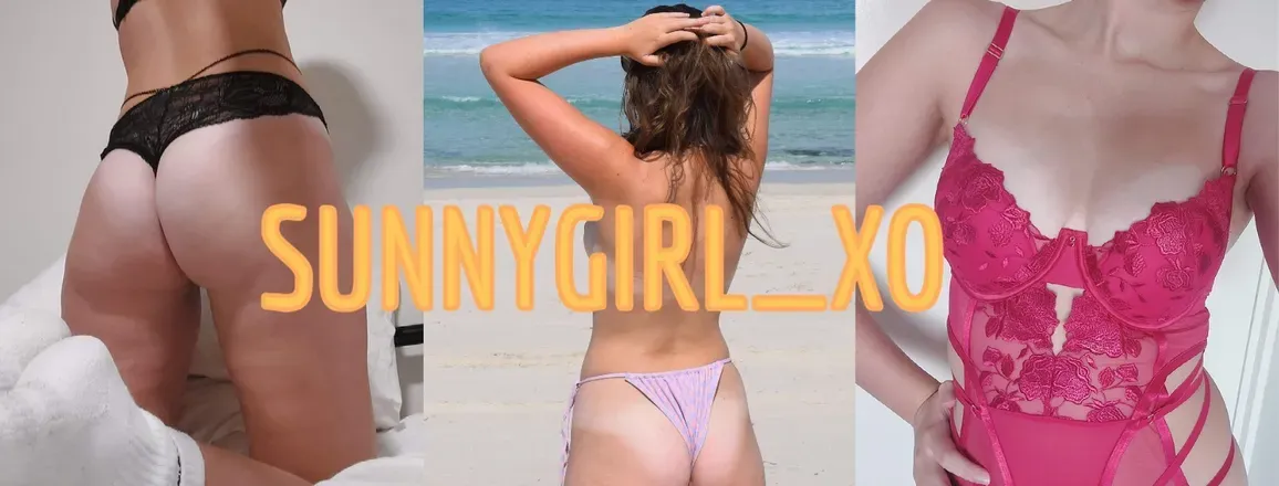 OnlyFans account  sunnygirl_xo header 2