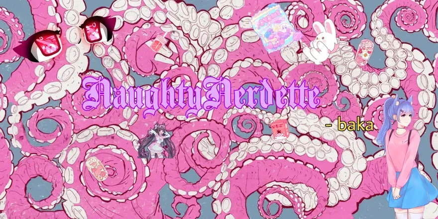 OnlyFans cuenta naughtynerdette header 2