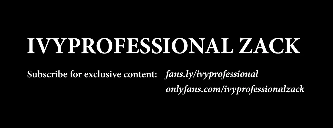 OnlyFans cuenta ivyprofessionalzack header 2