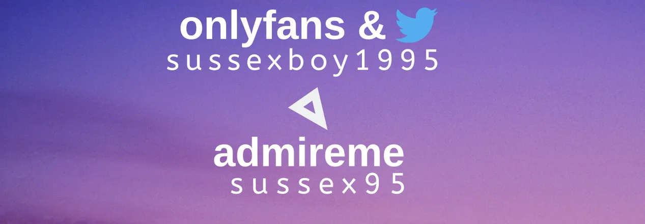 OnlyFans cuenta sussexboy1995 header 2