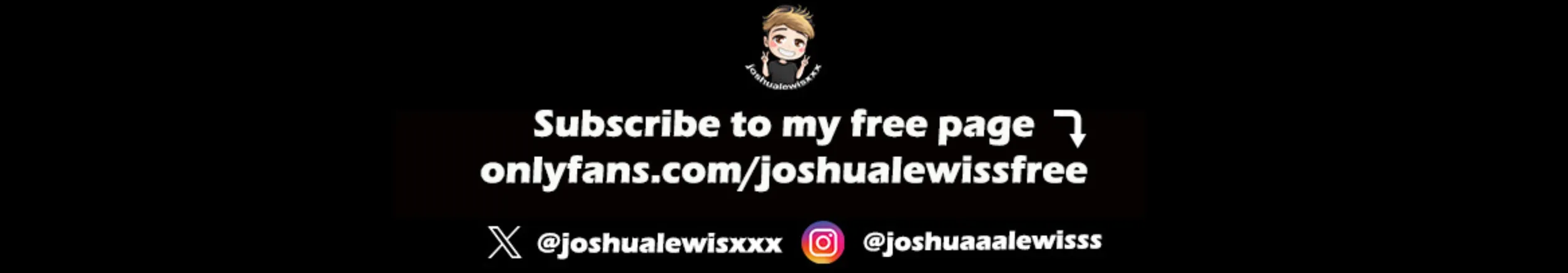 OnlyFans cuenta joshualewisvip header 2