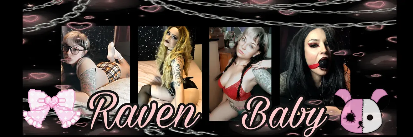 OnlyFans account  lilravenbabyxoxo header 2