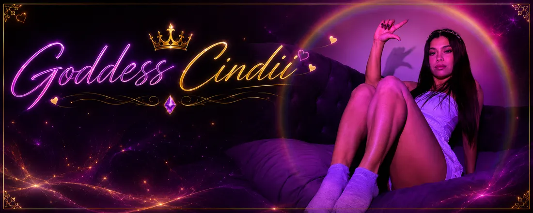 OnlyFans account  goddesscindii header 2