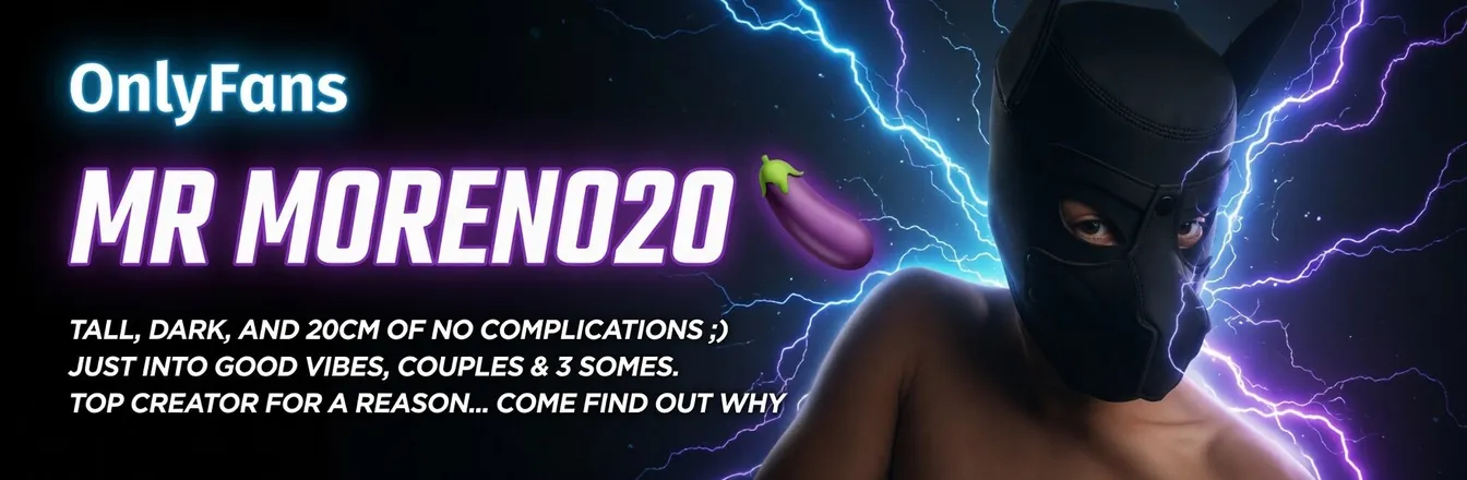 OnlyFans cuenta mrmoreno20 header 2
