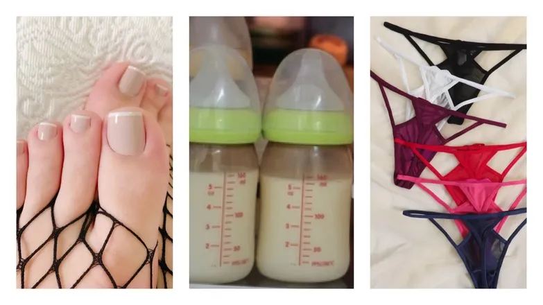 OnlyFans cuenta feetmilkmillffet header 2