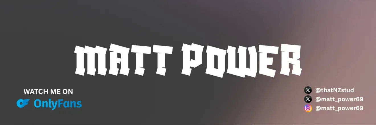 OnlyFans cuenta matt_power69 header 2