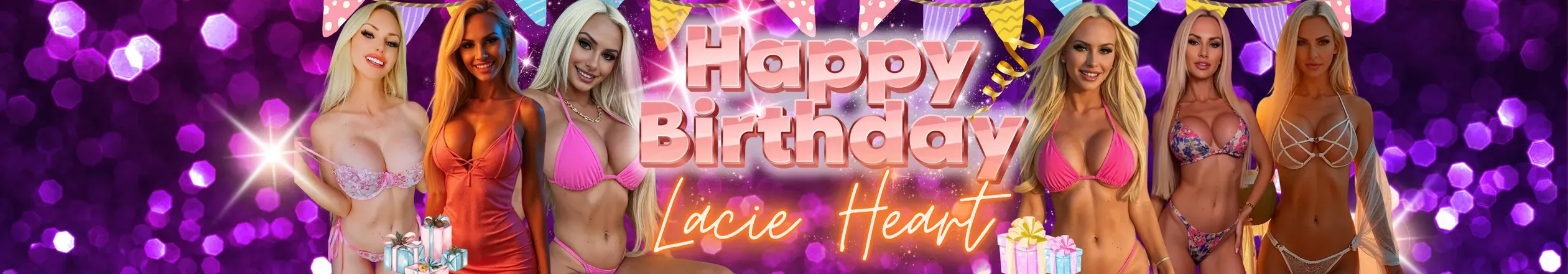 OnlyFans account  lacieheartvip header 2
