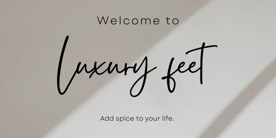 OnlyFans account  luxuryfeet_lf header 2