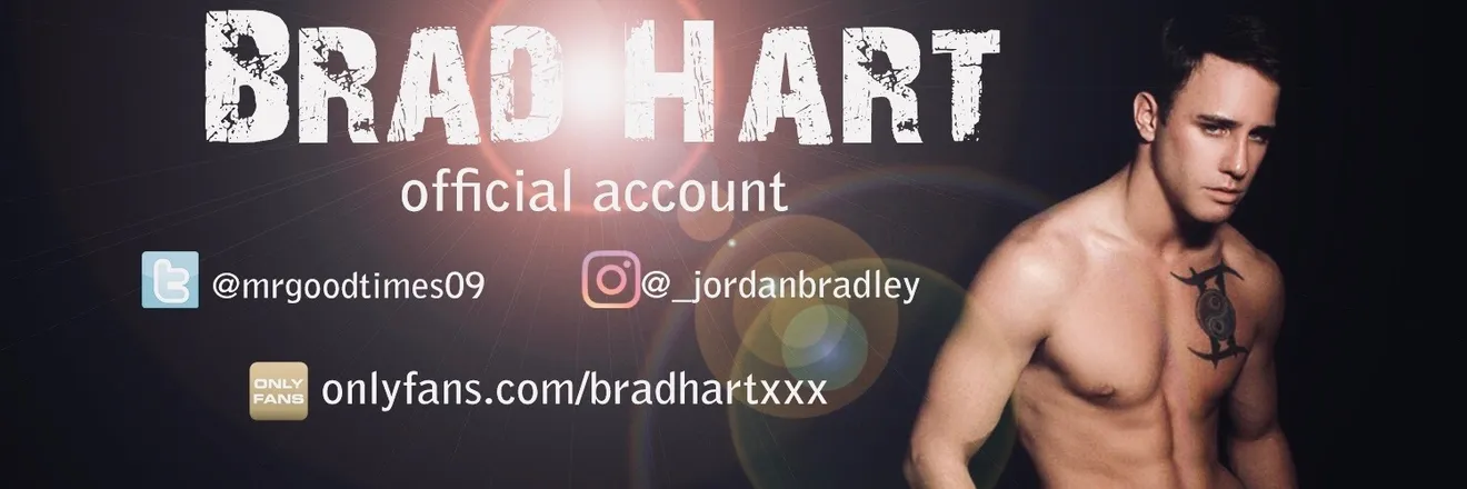 OnlyFans cuenta bradhartxxx header 2