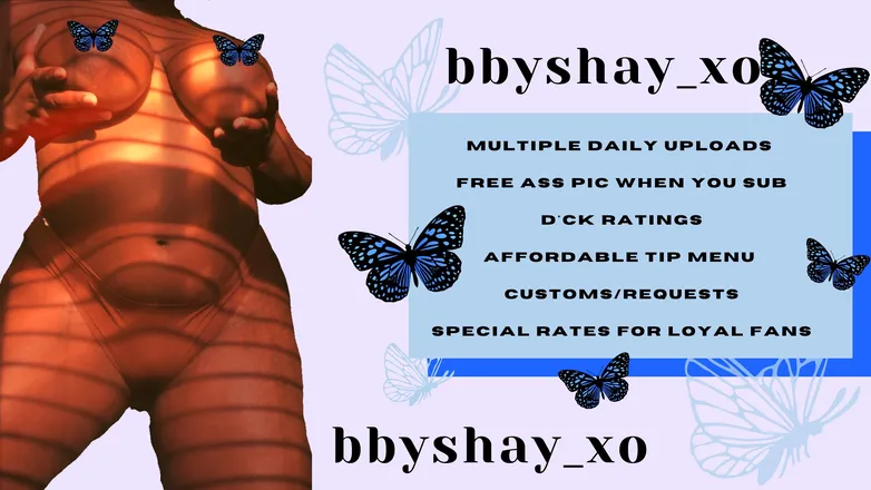 OnlyFans cuenta bbyshay_xo header 2