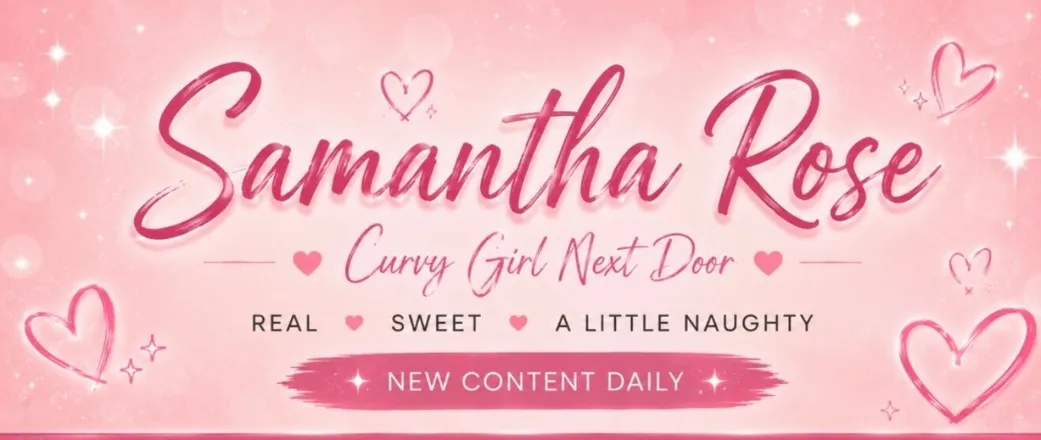 OnlyFans cuenta lovesamantharoses header 2