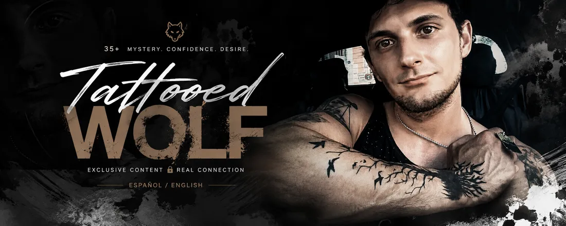 OnlyFans cuenta tattooedwolf header 2