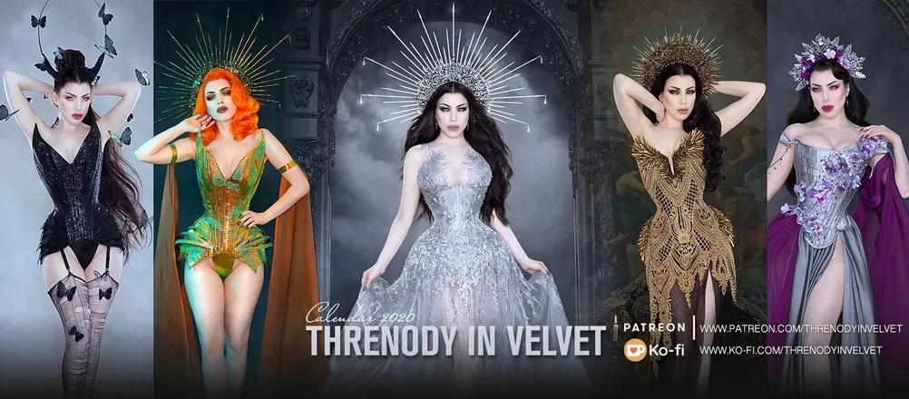 OnlyFans account  threnodyinvelvet header 2