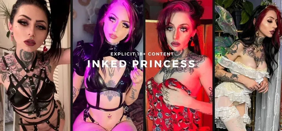OnlyFans cuenta theinkedprincess header 2