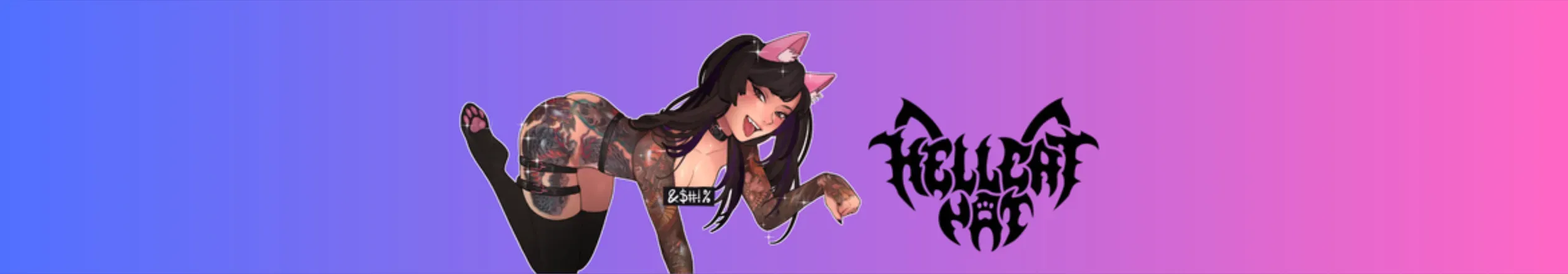 OnlyFans account  hellcat_nat header 2