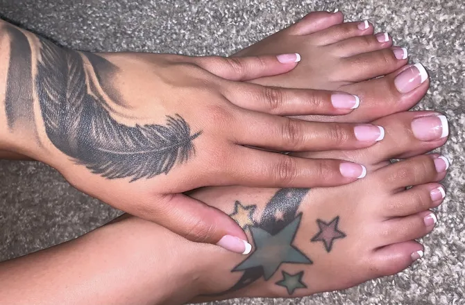 OnlyFans cuenta handsandfeetonfleek header 2