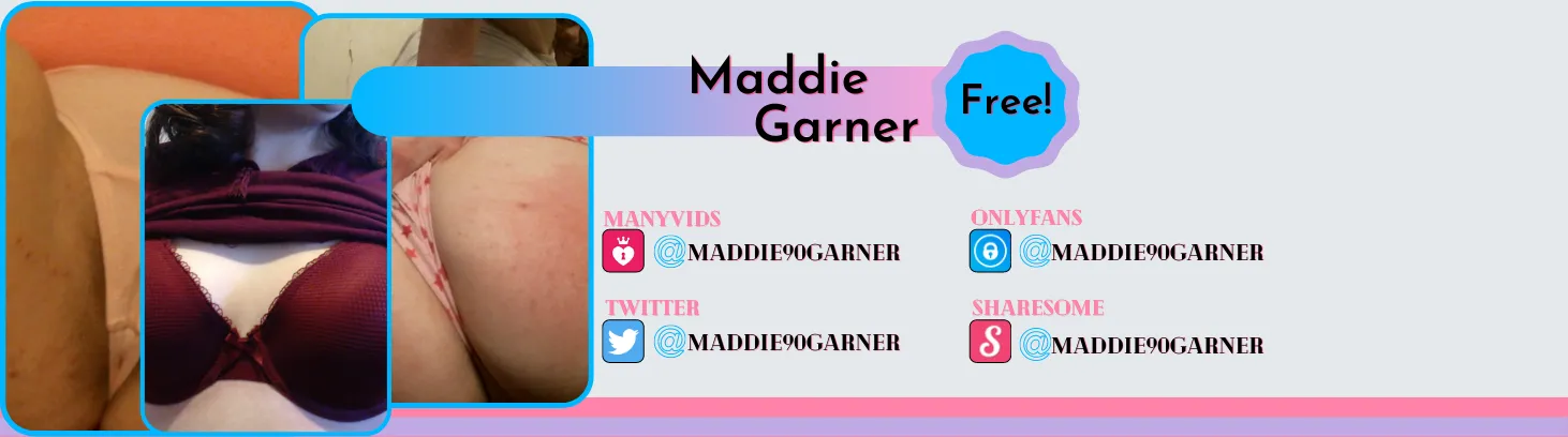 OnlyFans account  maddie90garnerfree header 2