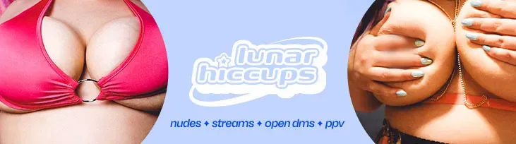 OnlyFans cuenta lunarhiccups header 2