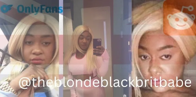 OnlyFans cuenta theblondeblackbritbabe header 2