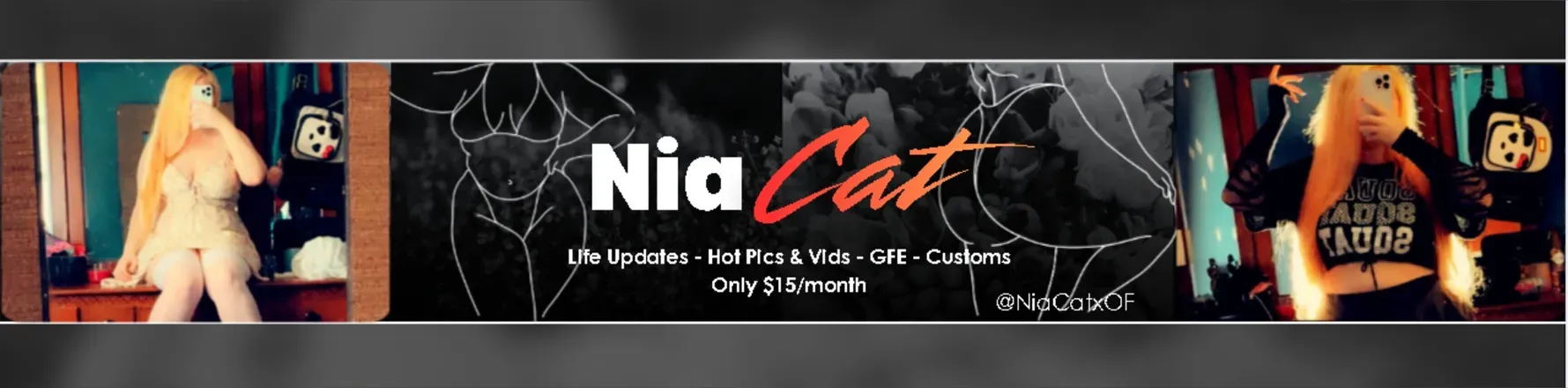 OnlyFans cuenta niacatxof header 2