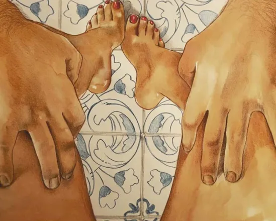 OnlyFans account  sexyfeetmarie header 2