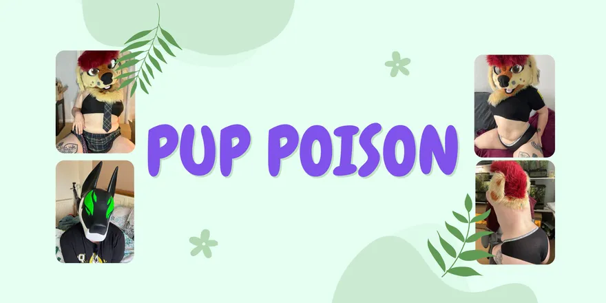 OnlyFans cuenta pup_poison header 2
