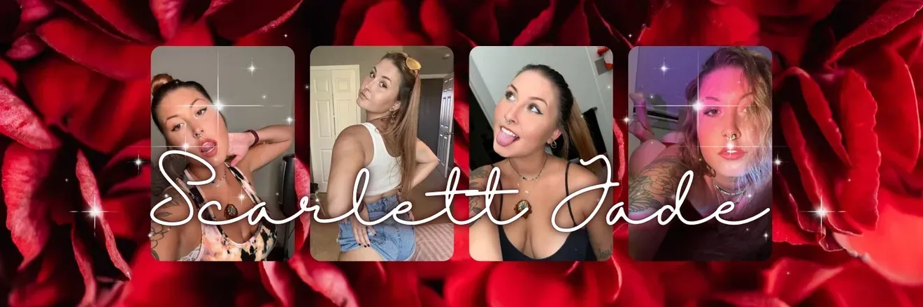 OnlyFans cuenta scarlettjade214 header 2
