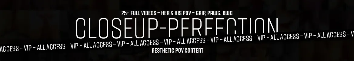 OnlyFans cuenta closeup-perfection header 2