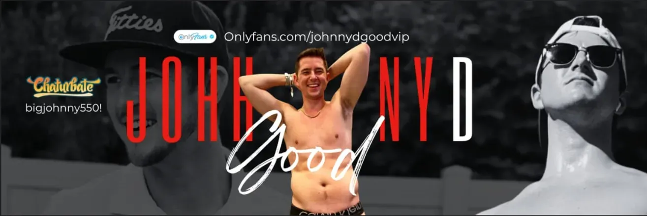 OnlyFans cuenta johnnydgoodvip header 2