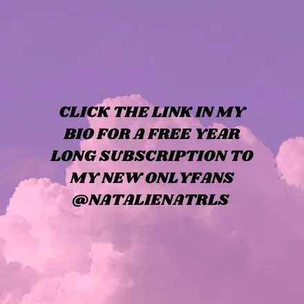 OnlyFans account  natalienaturalsfree avatar 1