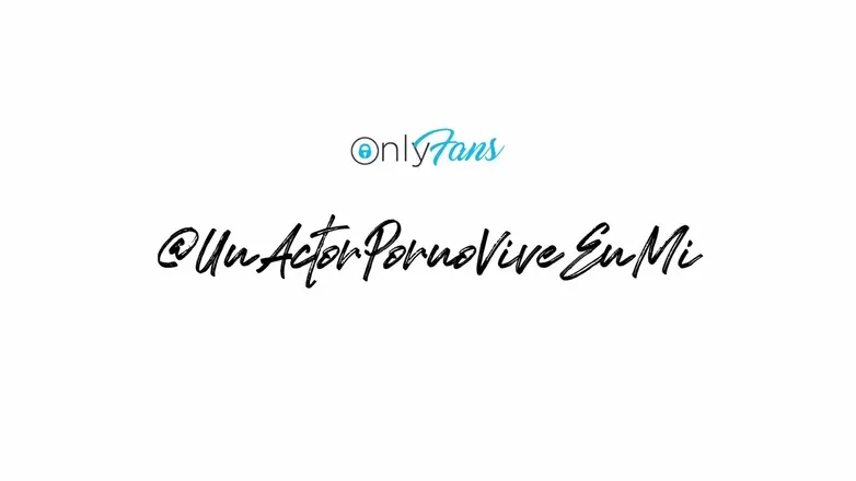 OnlyFans account  unactorpornoviveenmi avatar 1